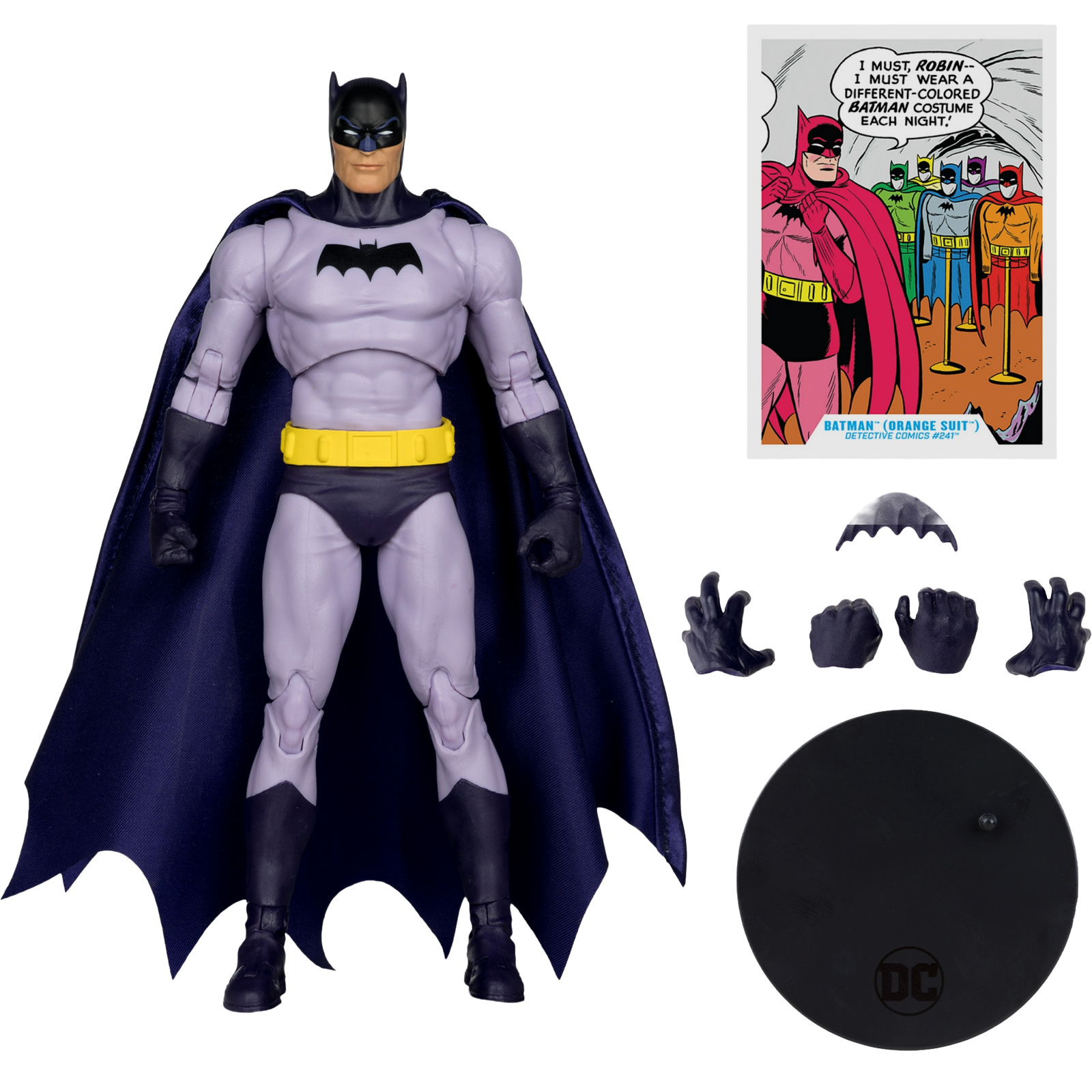 McFarlane DC Multiverse: Detective Comics #241 - Batman (Purple Suit) Platinum Edition