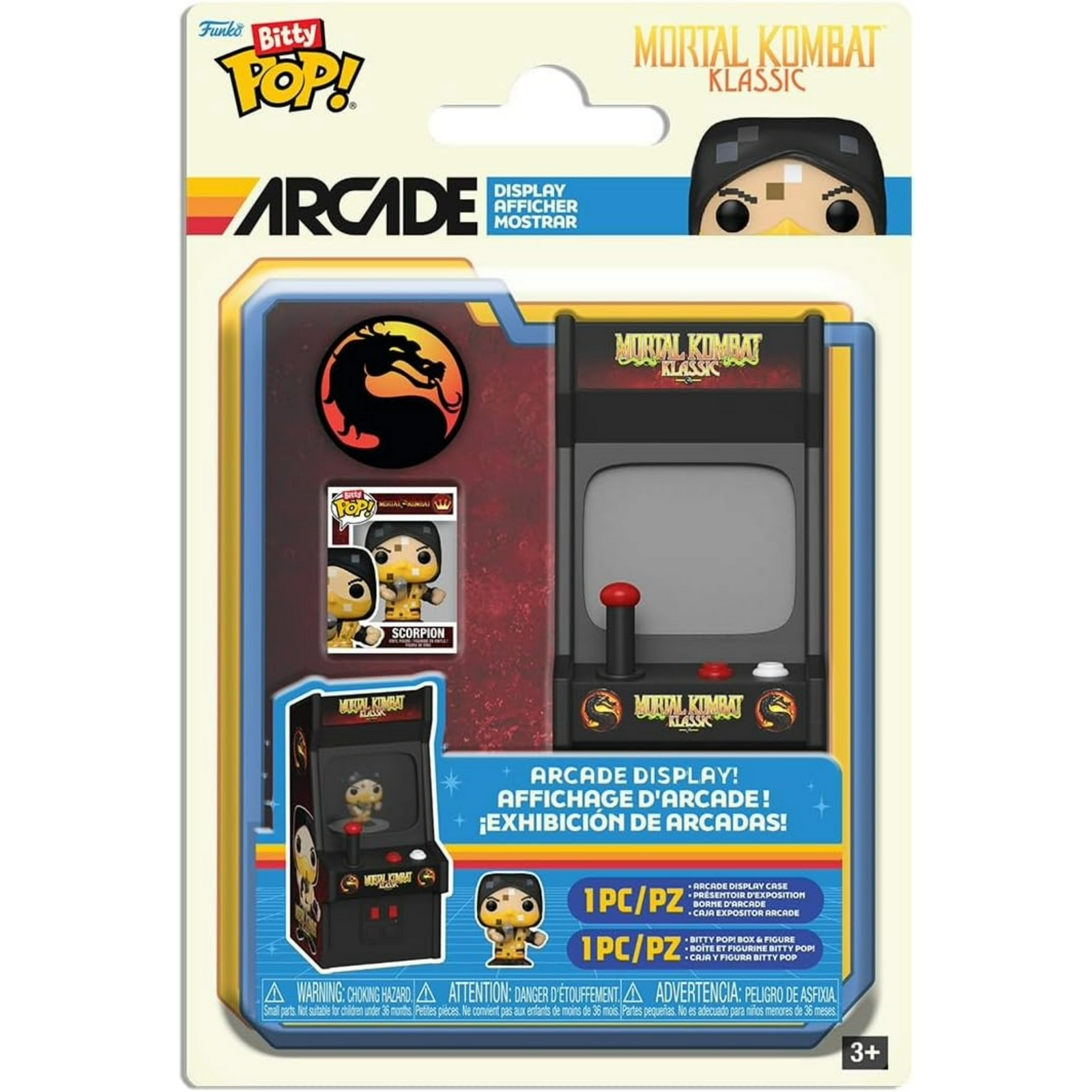 Funko Bitty Pop! Arcade: Mortal Kombat - Scorpion