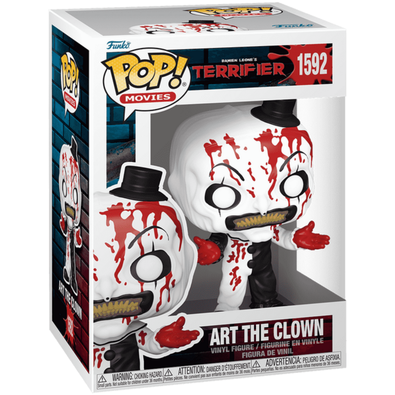 Funko Pop! Movies: Terrifier - Art The Clown (Bloody) 1592