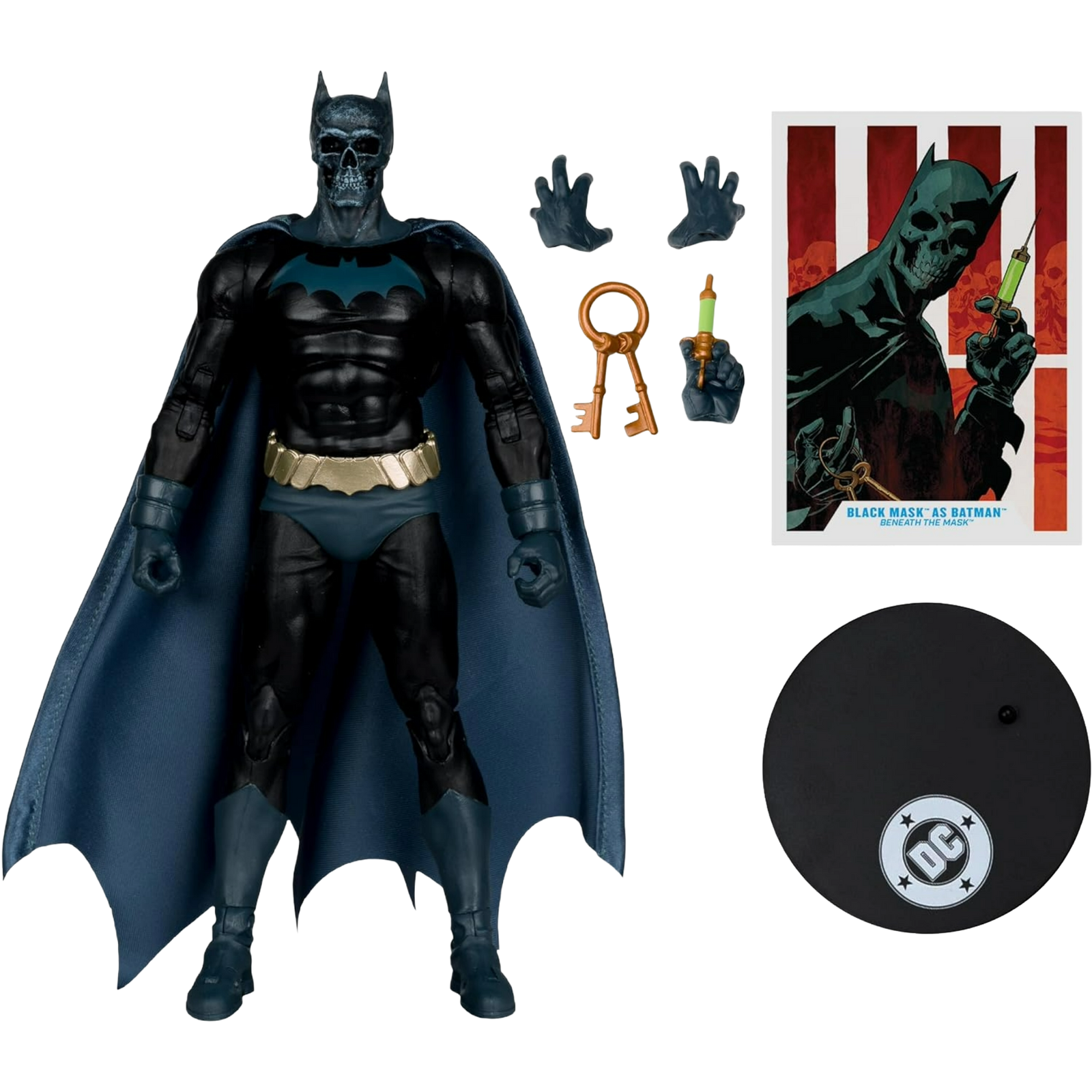McFarlane DC Multiverse: Beneath The Mask - Black Mask As Batman