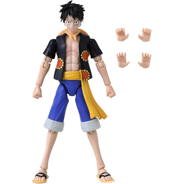 BANDAI Anime Heroes: One Piece - Monkey D. Luffy (Dressrosa)