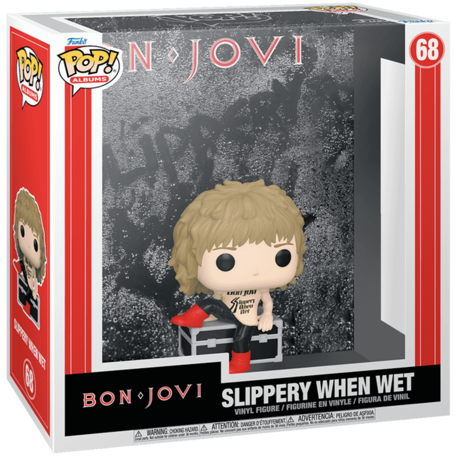 Funko Pop! Albums: Bon Jovi - Slippery When Wet 68