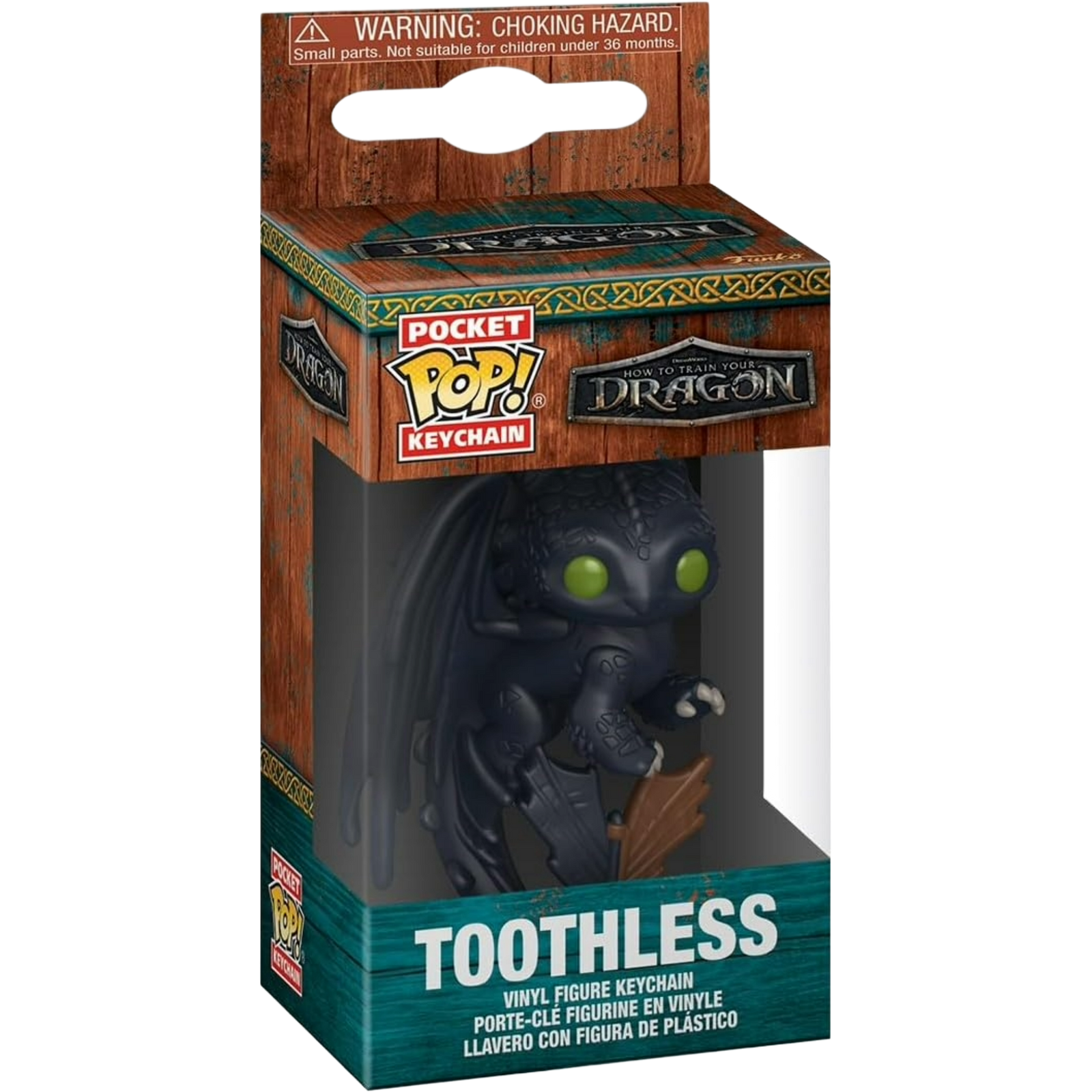 Funko Pop! Keychain: How To Train Your Dragon - Toothless