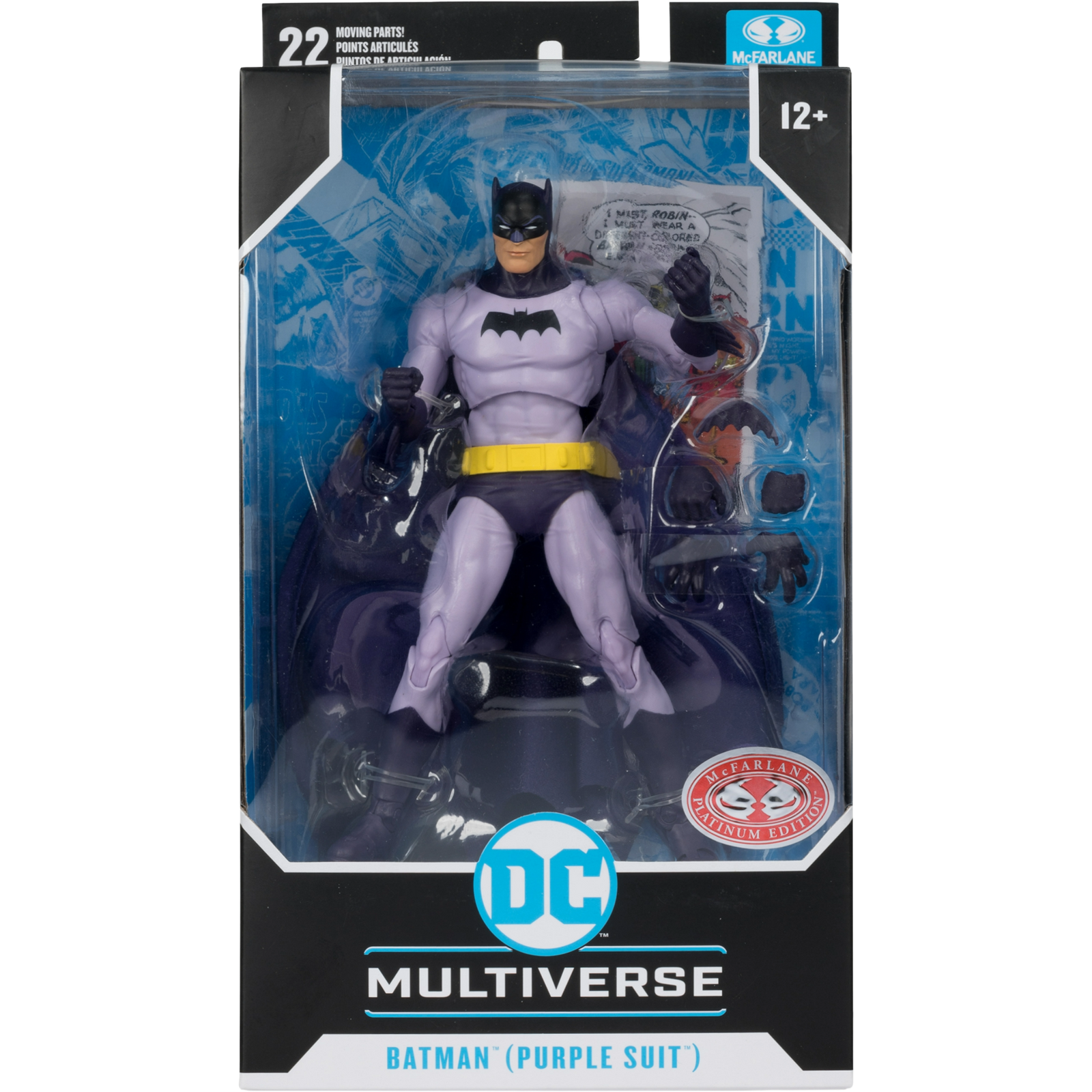McFarlane DC Multiverse: Detective Comics #241 - Batman (Purple Suit) Platinum Edition