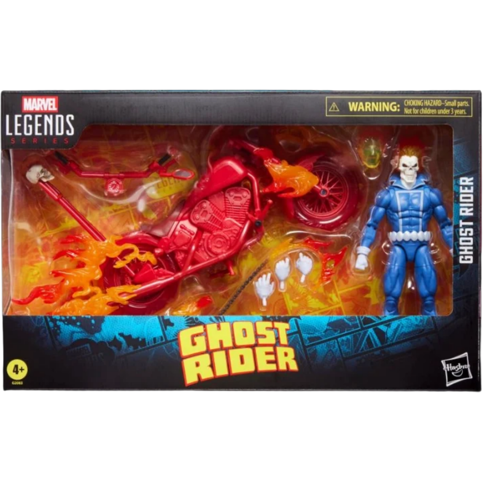 Hasbro / Marvel Legends: Ghost Rider - Johnny Blaze With Motorcycle