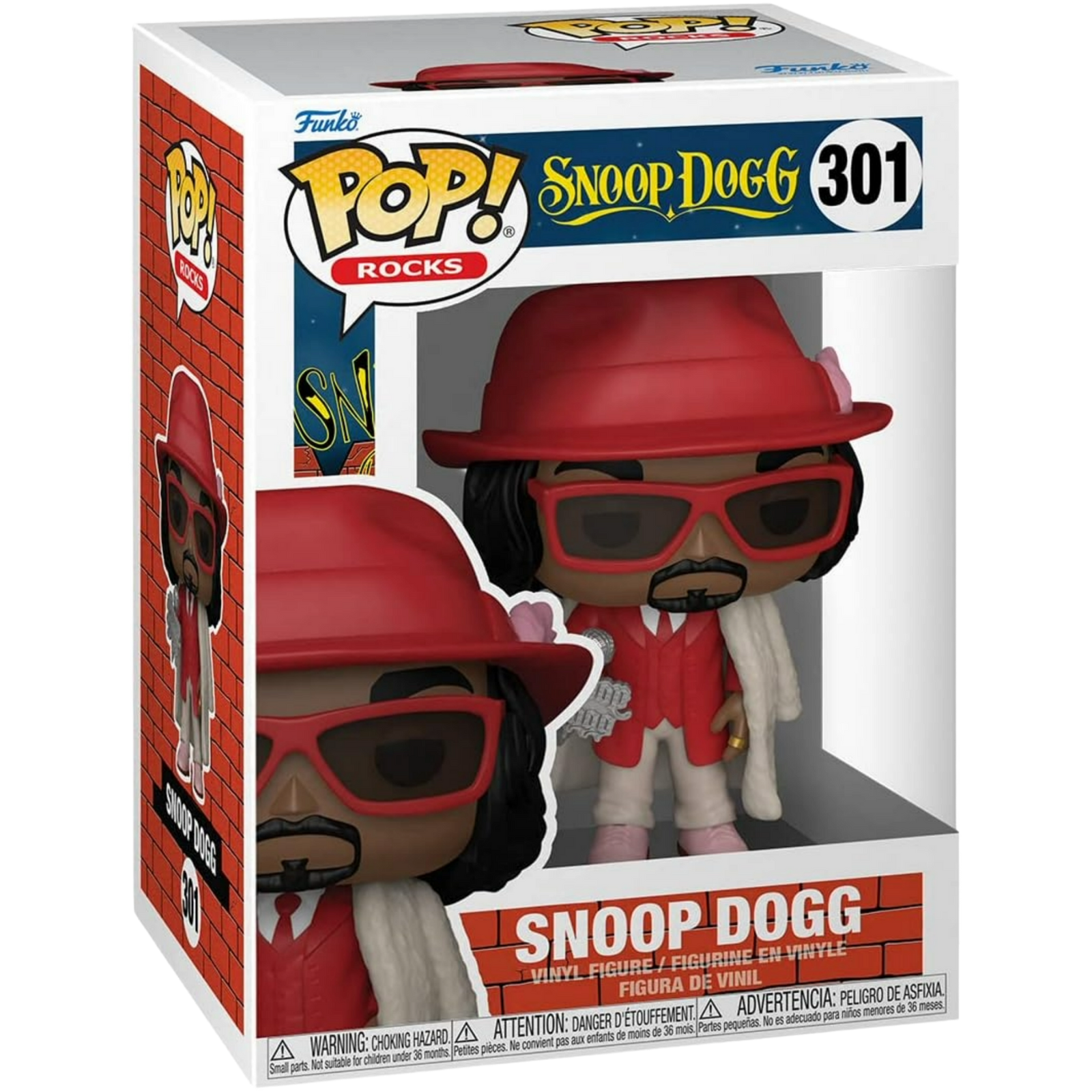 Funko Pop! Rocks: Snoop Dogg With Fur Coat 301