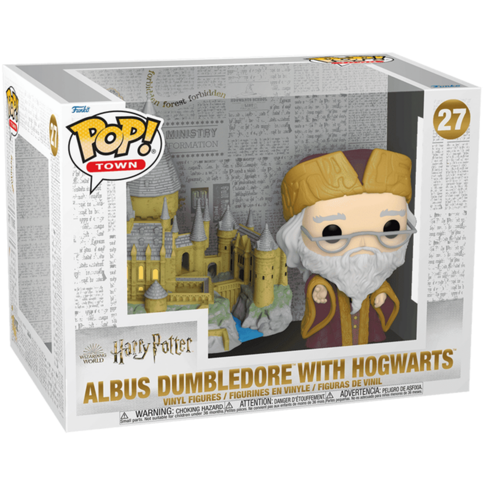 Funko Pop! Town: Harry Potter - Albus Dumbledore With Hogwarts 27