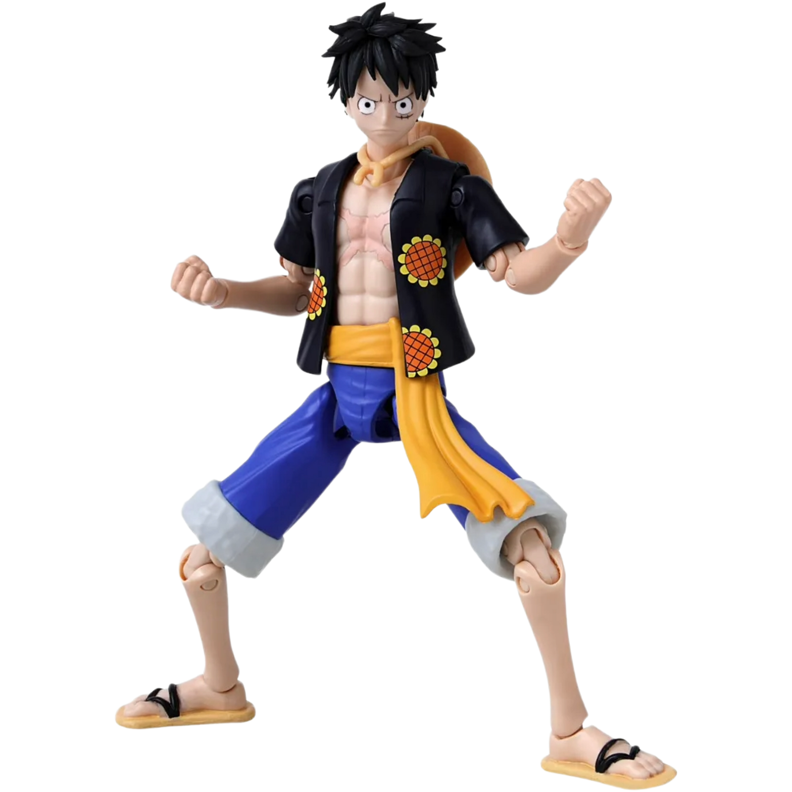 BANDAI Anime Heroes: One Piece - Monkey D. Luffy (Dressrosa)