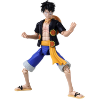 BANDAI Anime Heroes: One Piece - Monkey D. Luffy (Dressrosa)