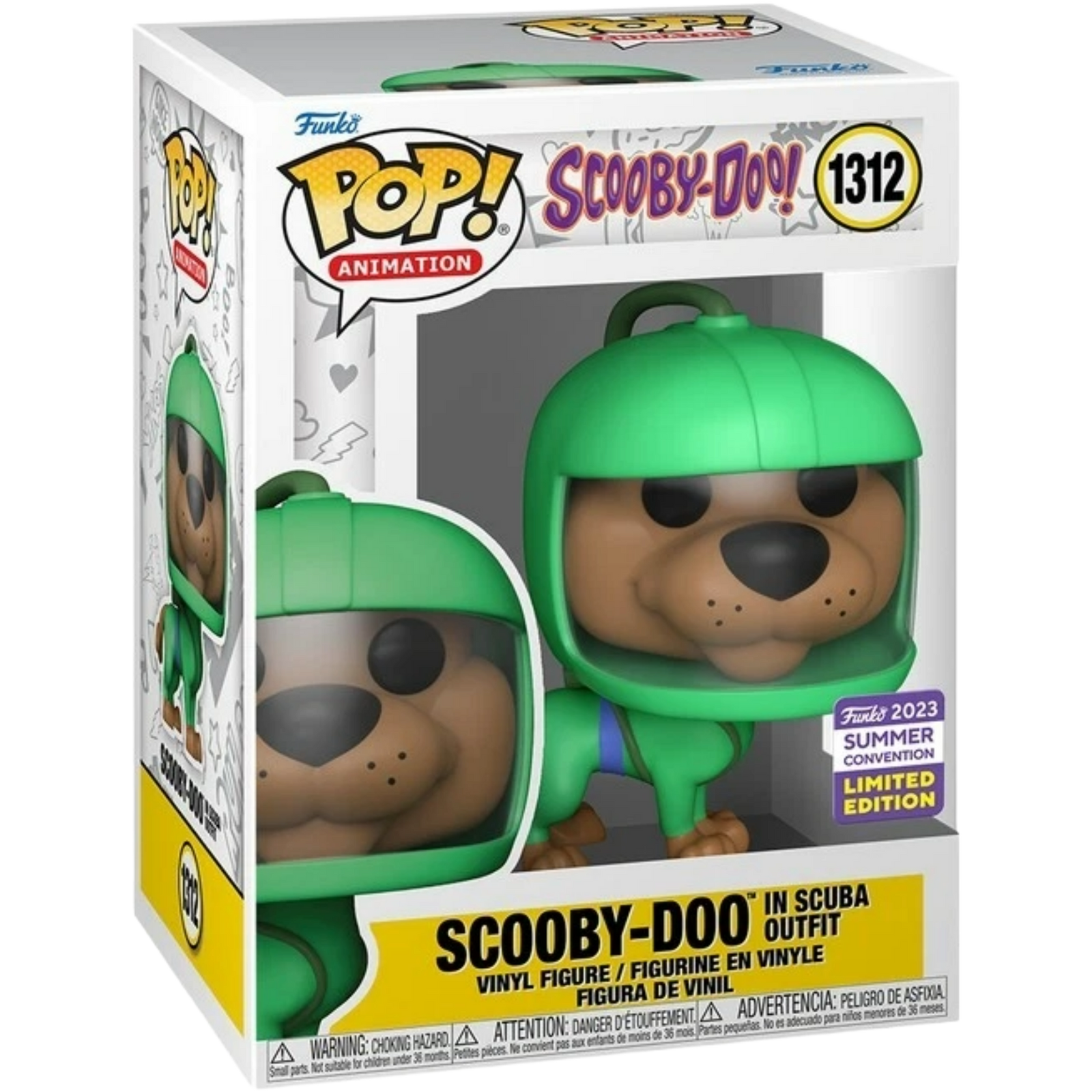 Funko Pop! Animation: Scooby-Doo - Scooby-Doo In Scuba Outfit 1312