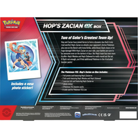 Pokémon TCG: Hop’s Zacian Ex Box En Inglés