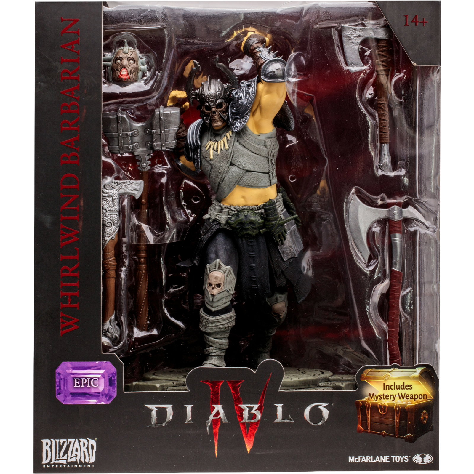McFarlane Blizzard: Diablo IV - Whirlwind Barbarian (Epic)