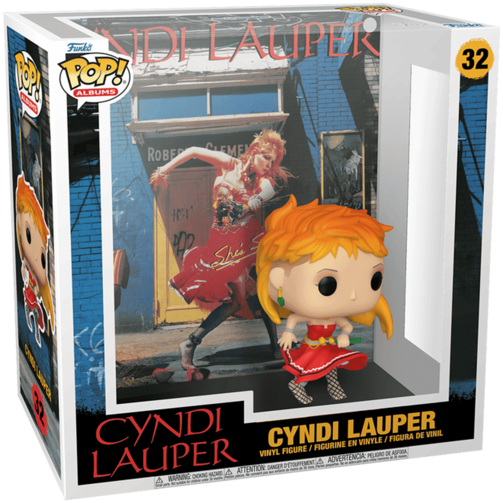 Funko Pop! Albums: Cyndi Lauper - She Is So Unusual 32