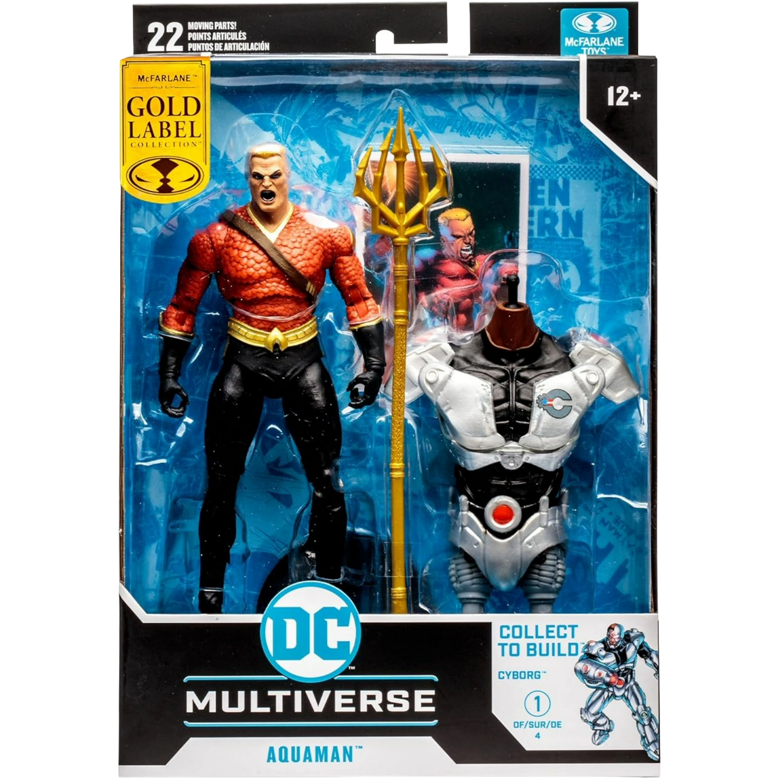 McFarlane DC Multiverse: Flashpoint - Aquaman Gold Label