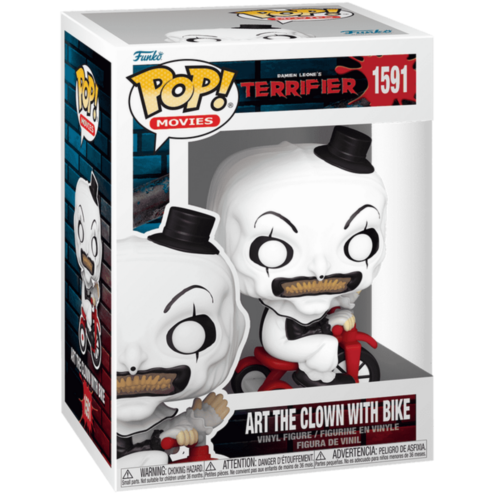 Funko Pop! Movies: Terrifier - Art The Clown With Bike 1591