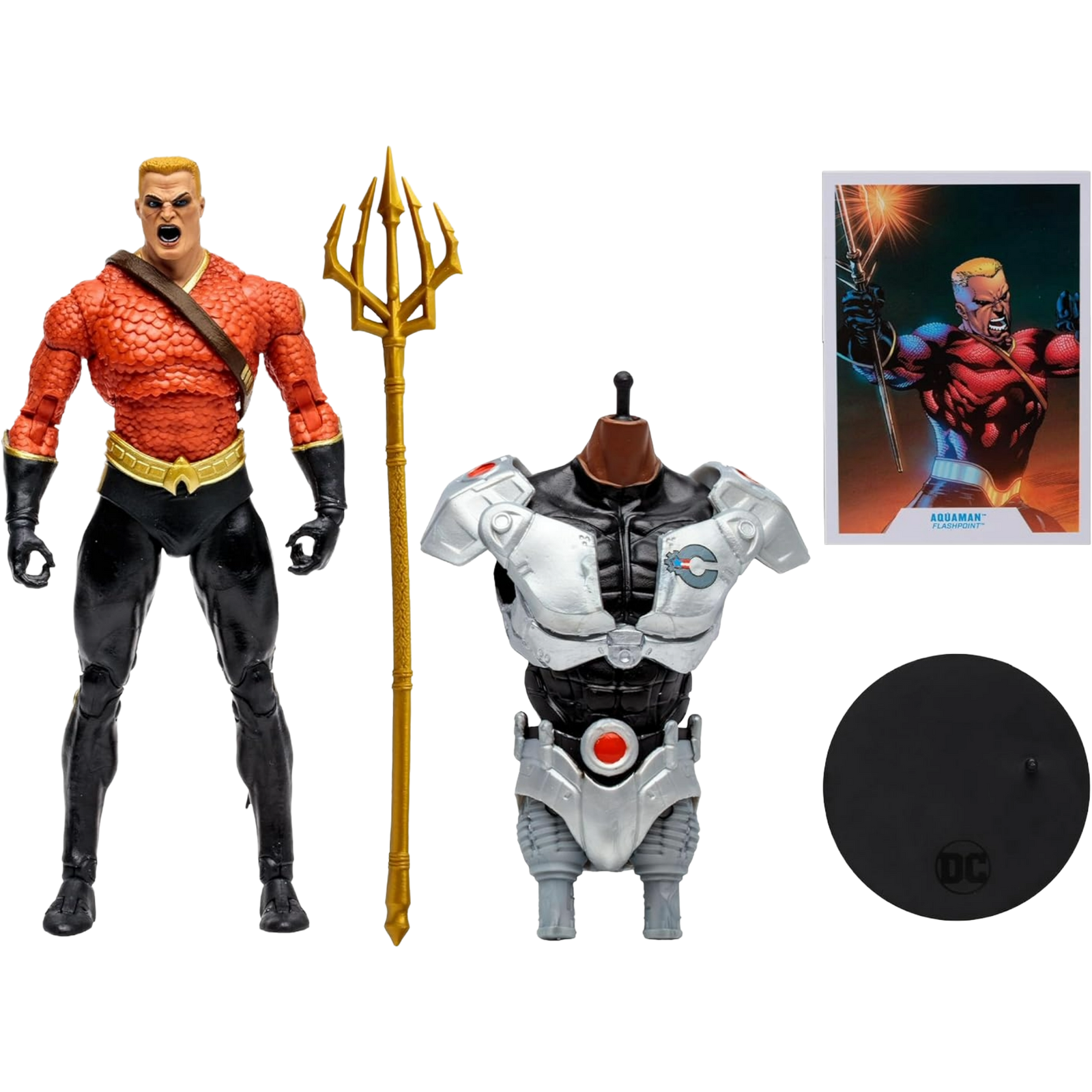 McFarlane DC Multiverse: Flashpoint - Aquaman Gold Label