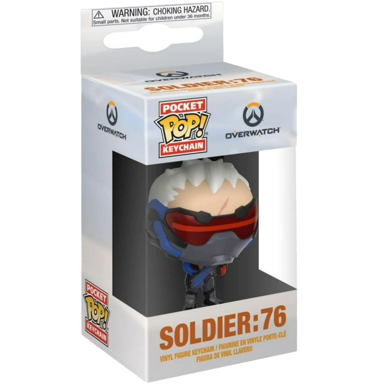 Funko Pop! Keychain: Overwatch - Soldier 76