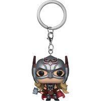 Funko Pop! Keychain: Thor Love And Thunder - Mighty Thor