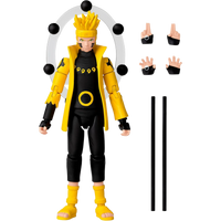 BANDAI Anime Heroes: Naruto Shippuden - Uzumaki Naruto Sage Of The Six Paths Mode