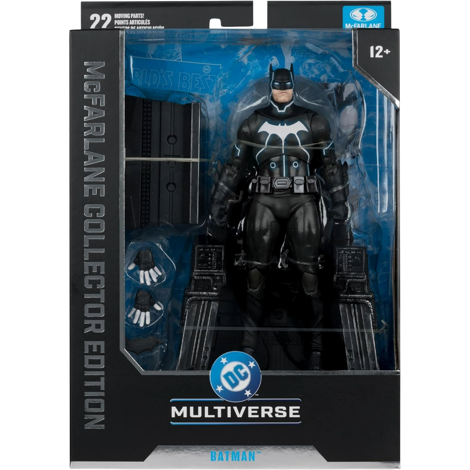 McFarlane DC Multiverse: Darkseid War - Batman With Mobius Chair (McFarlane Collector Edition)