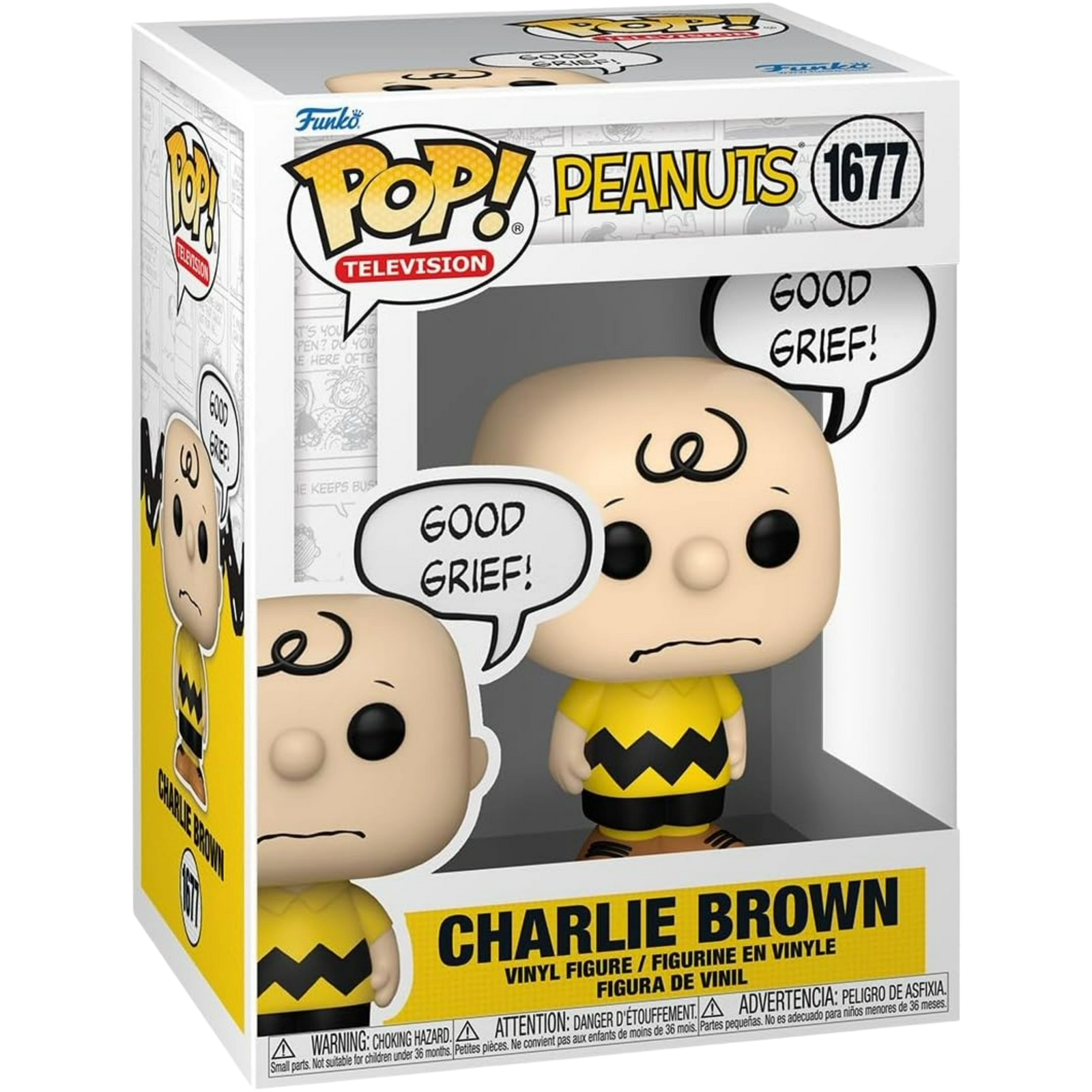 Funko Pop! TV: Peanuts - Charlie Brown 1677
