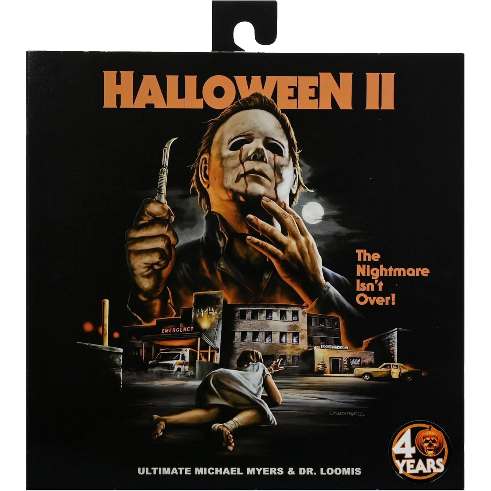 NECA Ultimate: Halloween II - Michael Myers & Dr. Loomis (2-Pack)
