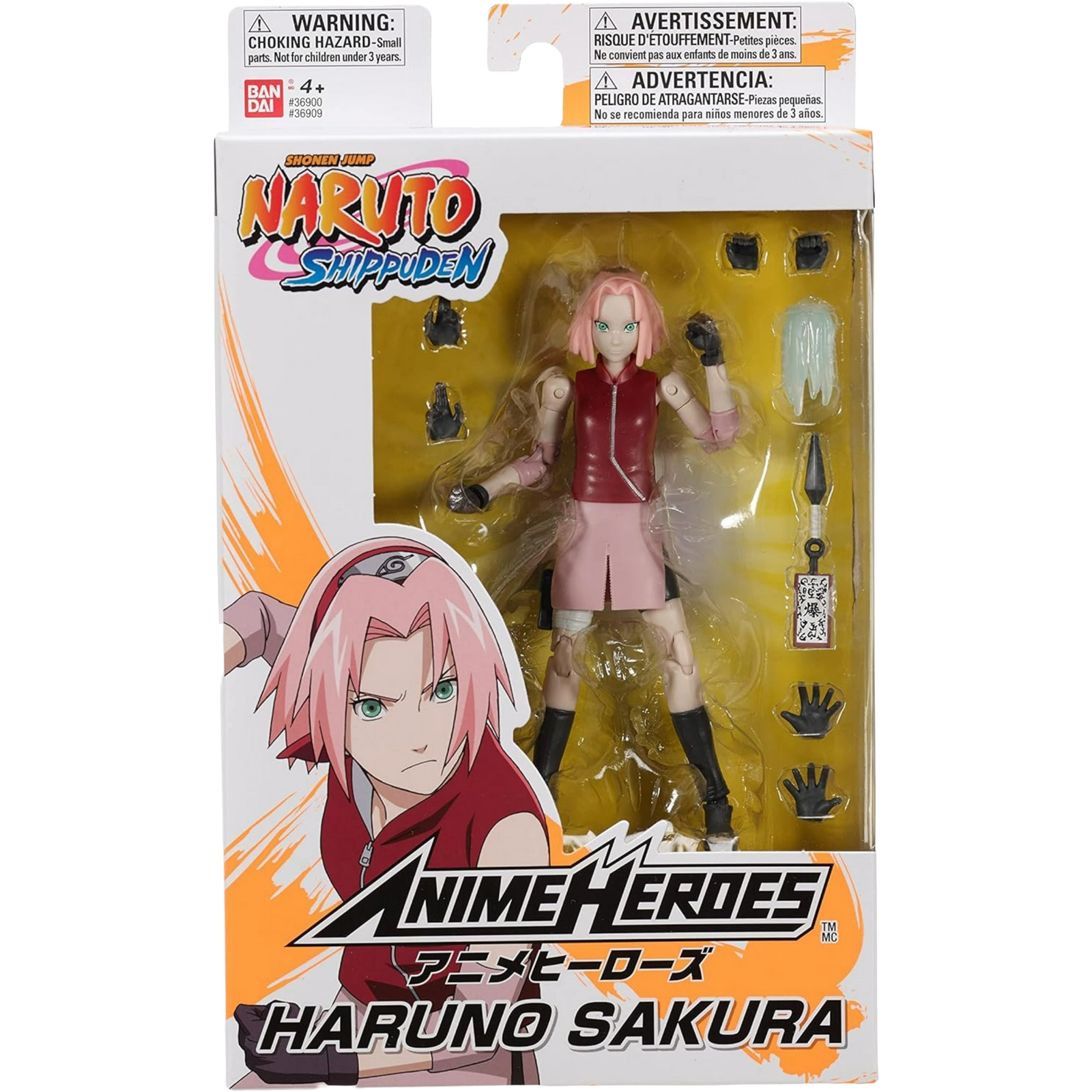 BANDAI Anime Heroes: Naruto Shippuden - Haruno Sakura