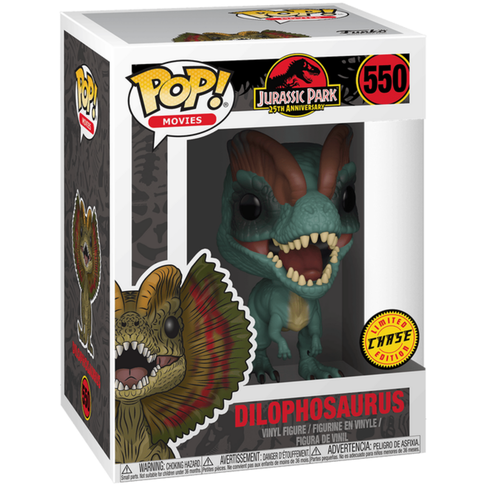 Funko Pop! Movies: Jurassic Park - Dilophosaurus 550