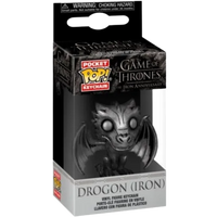 Funko Pop! Keychain: Game Of Thrones - Drogon (Iron)