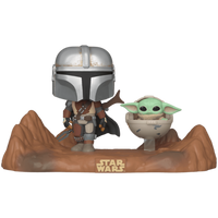 Funko Pop! Moment: Star Wars The Mandalorian - The Mandalorian With The Child 390