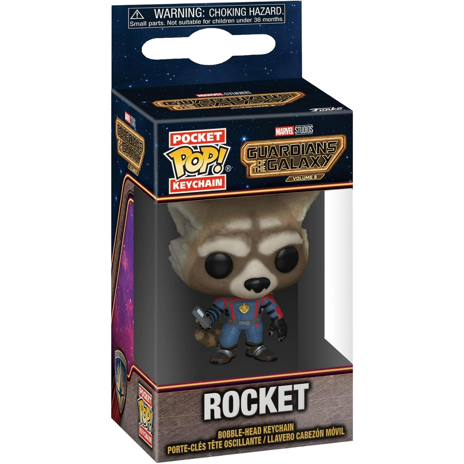 Funko Pop! Keychain: Guardians Of The Galaxy Volume 3 - Rocket