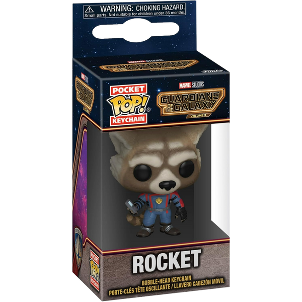 Funko Pop! Keychain: Guardians Of The Galaxy Volume 3 - Rocket