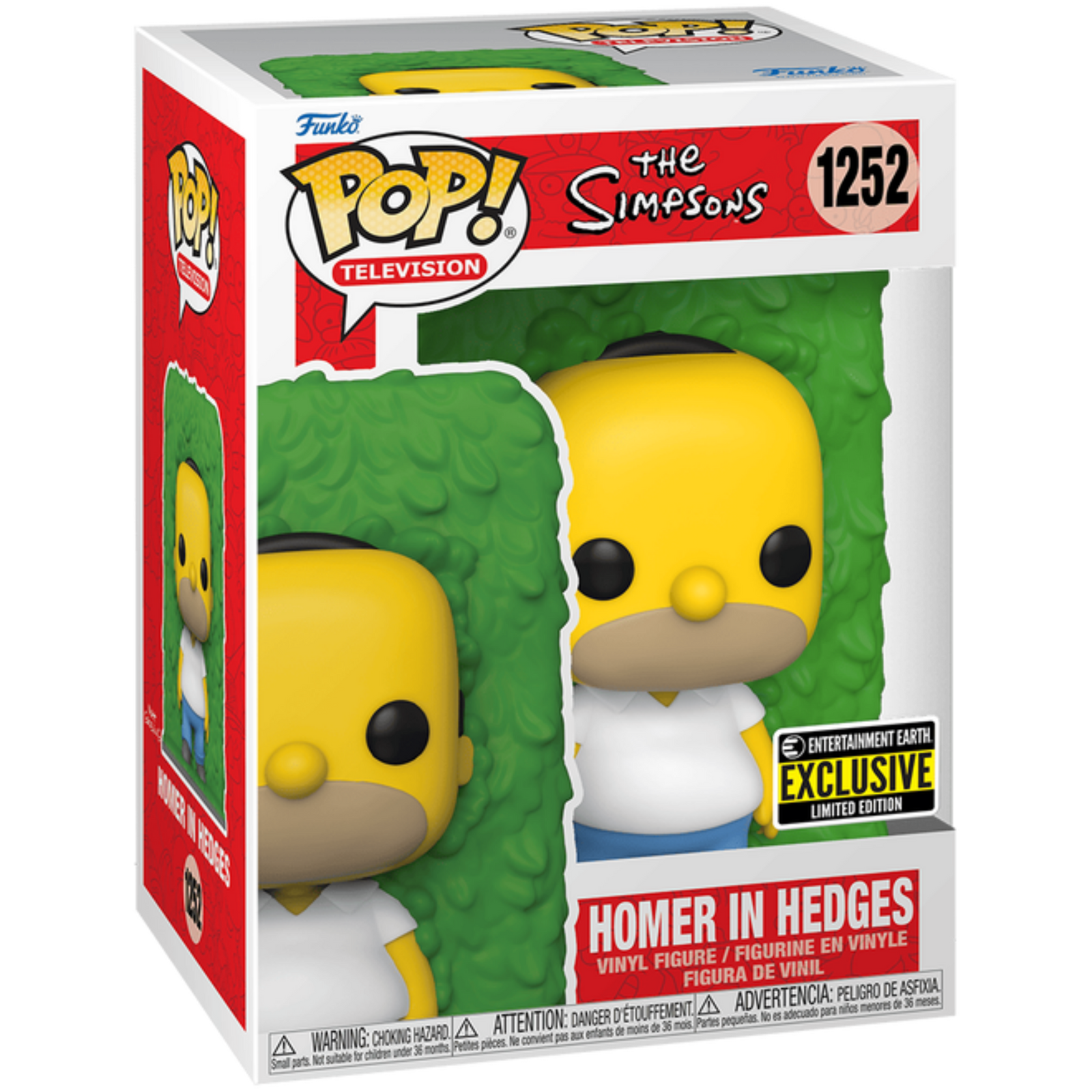 Funko Pop! TV: The Simpsons - Homer In Hedges 1252