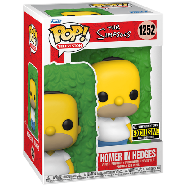 Funko Pop! TV: The Simpsons - Homer In Hedges 1252