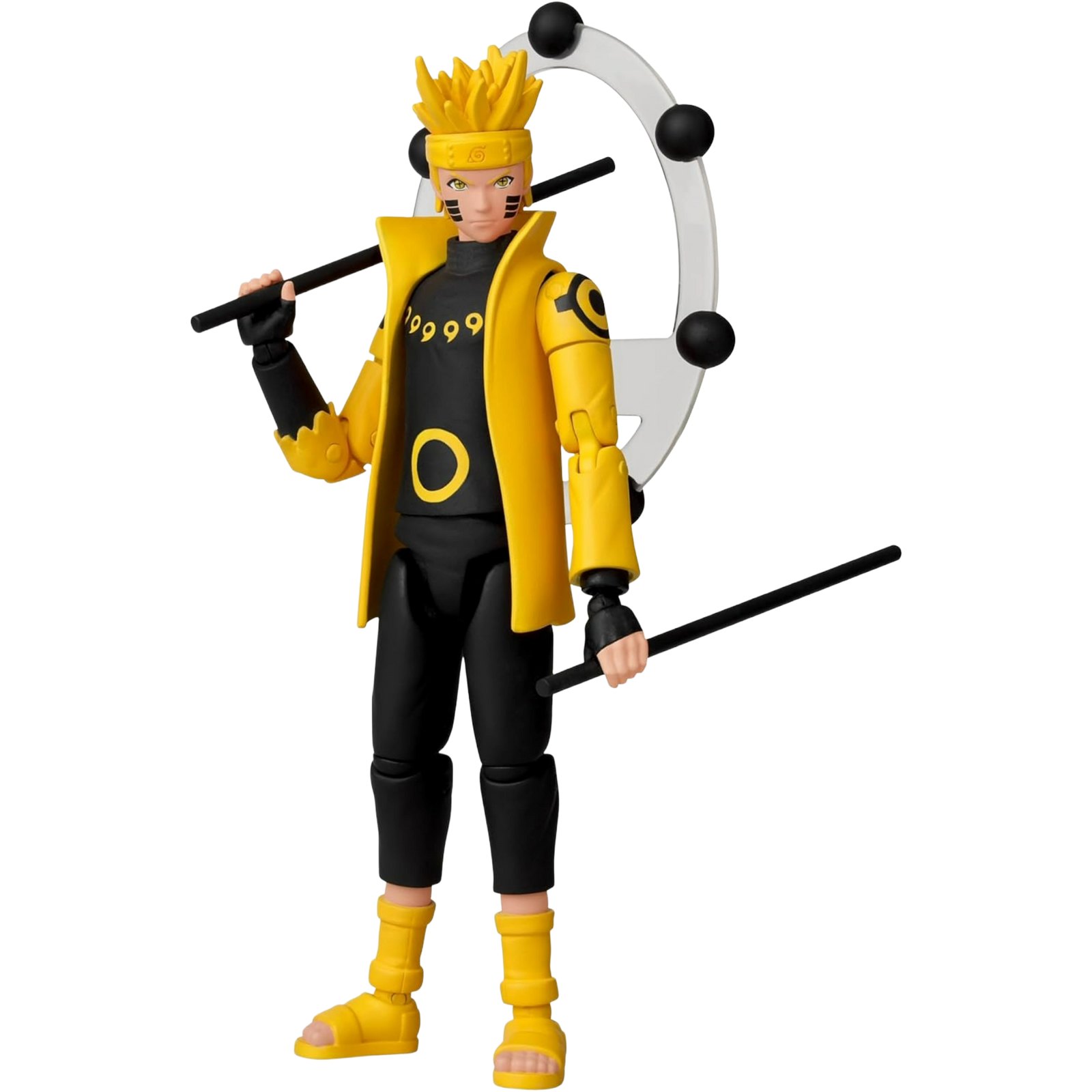 BANDAI Anime Heroes: Naruto Shippuden - Uzumaki Naruto Sage Of The Six Paths Mode