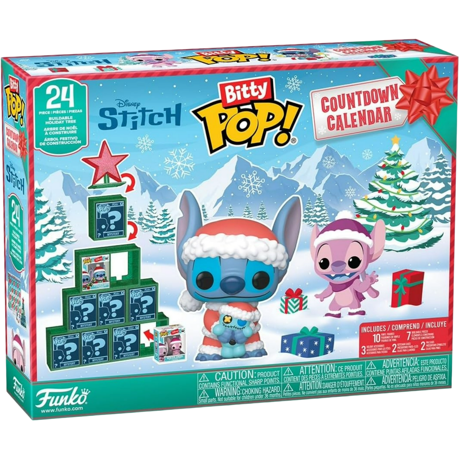 Funko Bitty Pop!: 24 Day Countdown Calendar - Holiday Stitch
