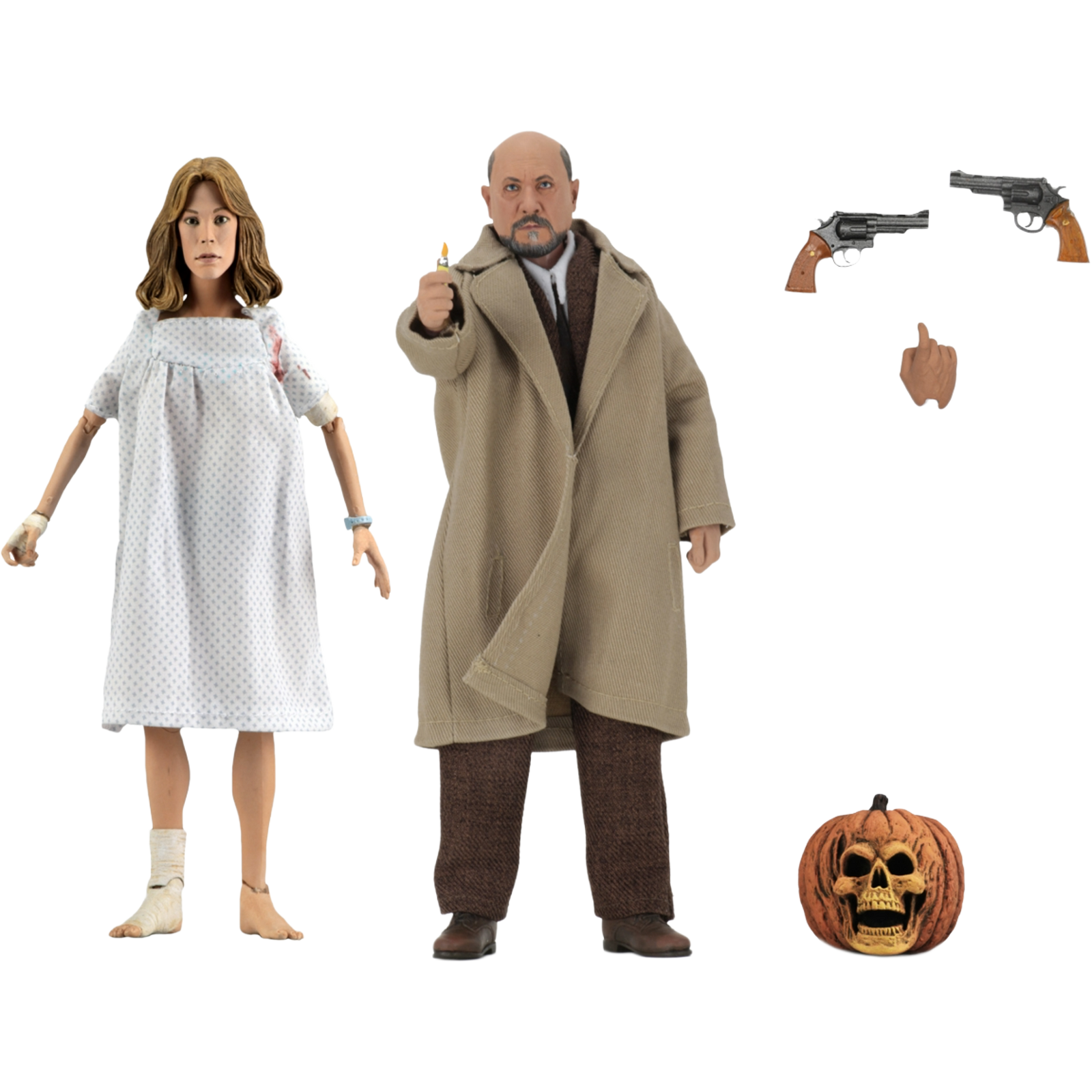 NECA Ultimate: Halloween II - Laurie Strode & Dr. Loomis (2-Pack)