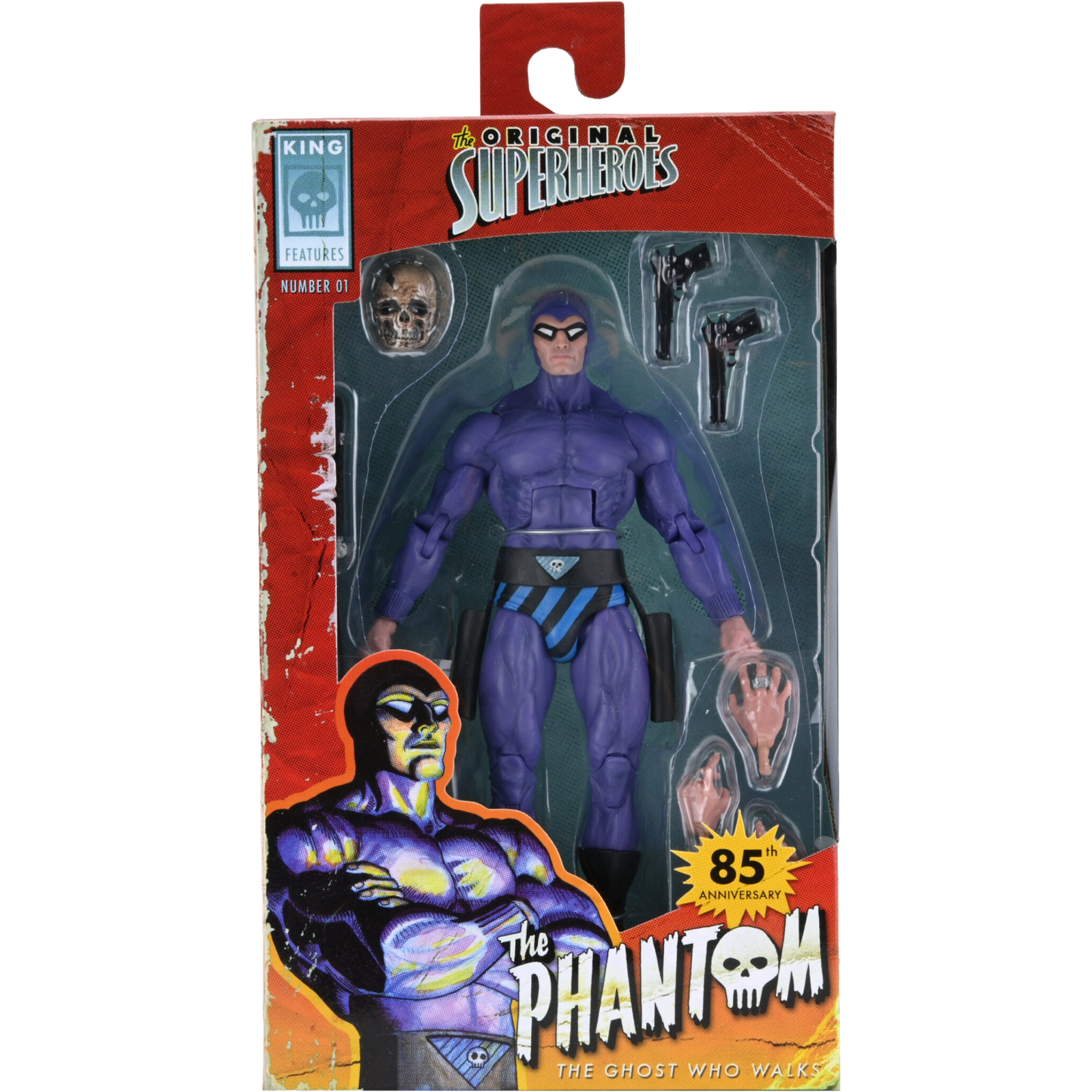 NECA Ultimate: The Original Superheroes - The Phantom (Number 01)