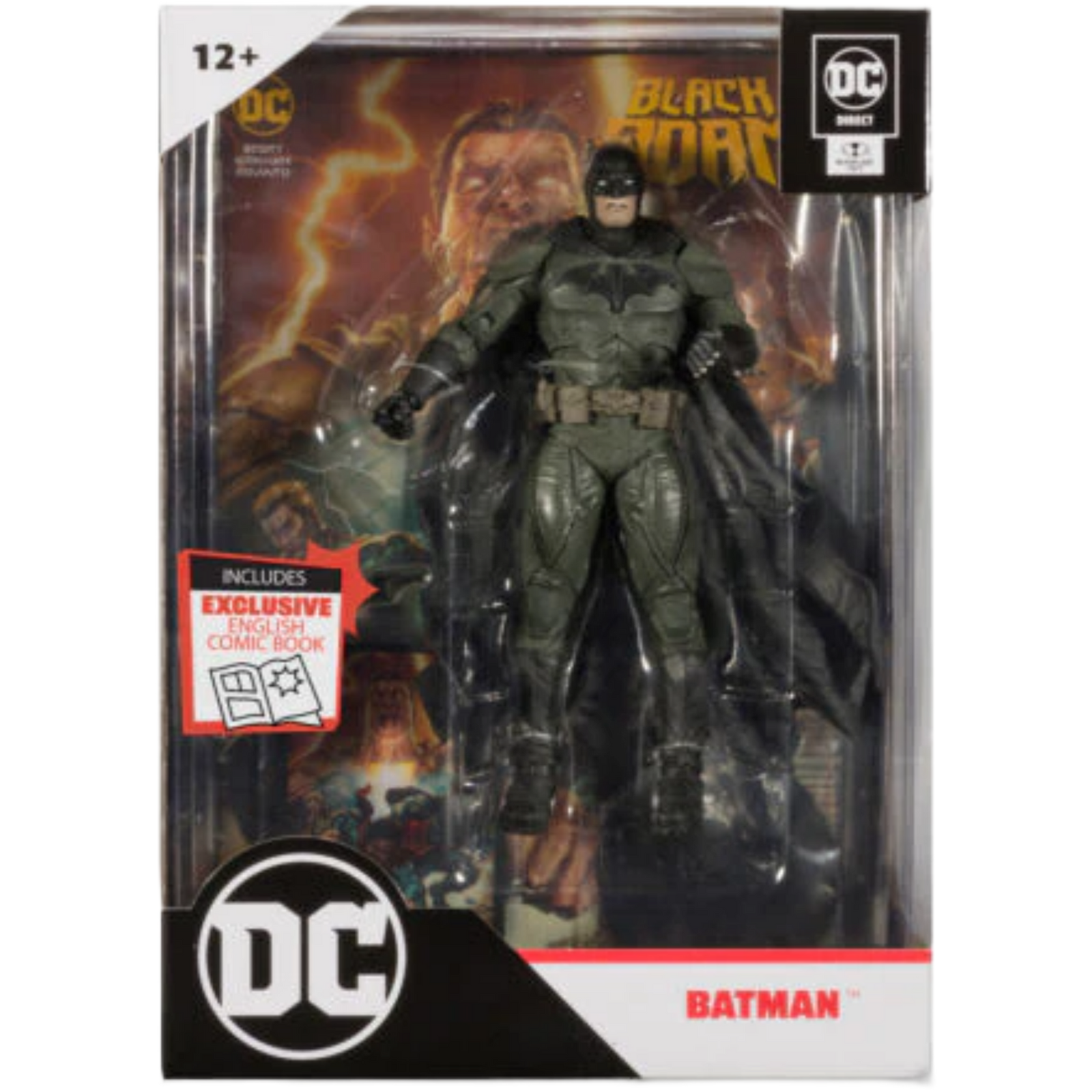 McFarlane Page Punchers: Black Adam Comic - Batman
