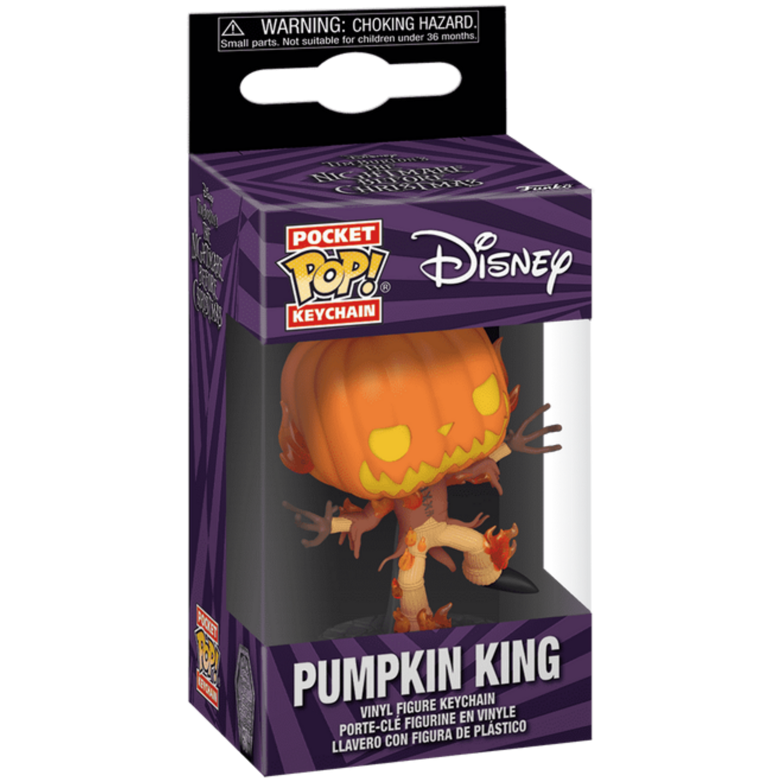 Funko Pop! Keychain: Disney Nightmare Before Christmas - Pumpkin King
