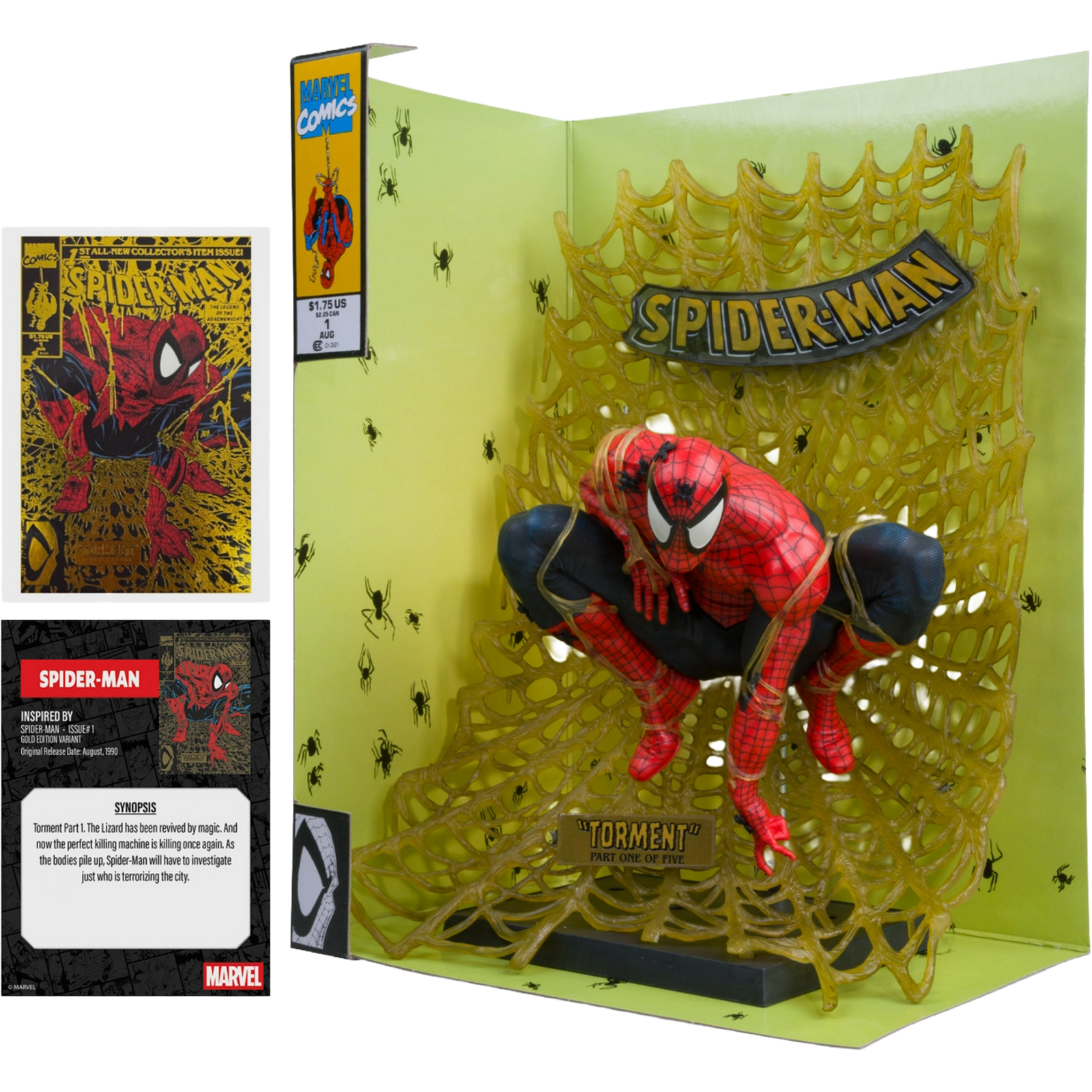 McFarlane Marvel Collection: Spider-Man #01 - Spider-Man Gold Label