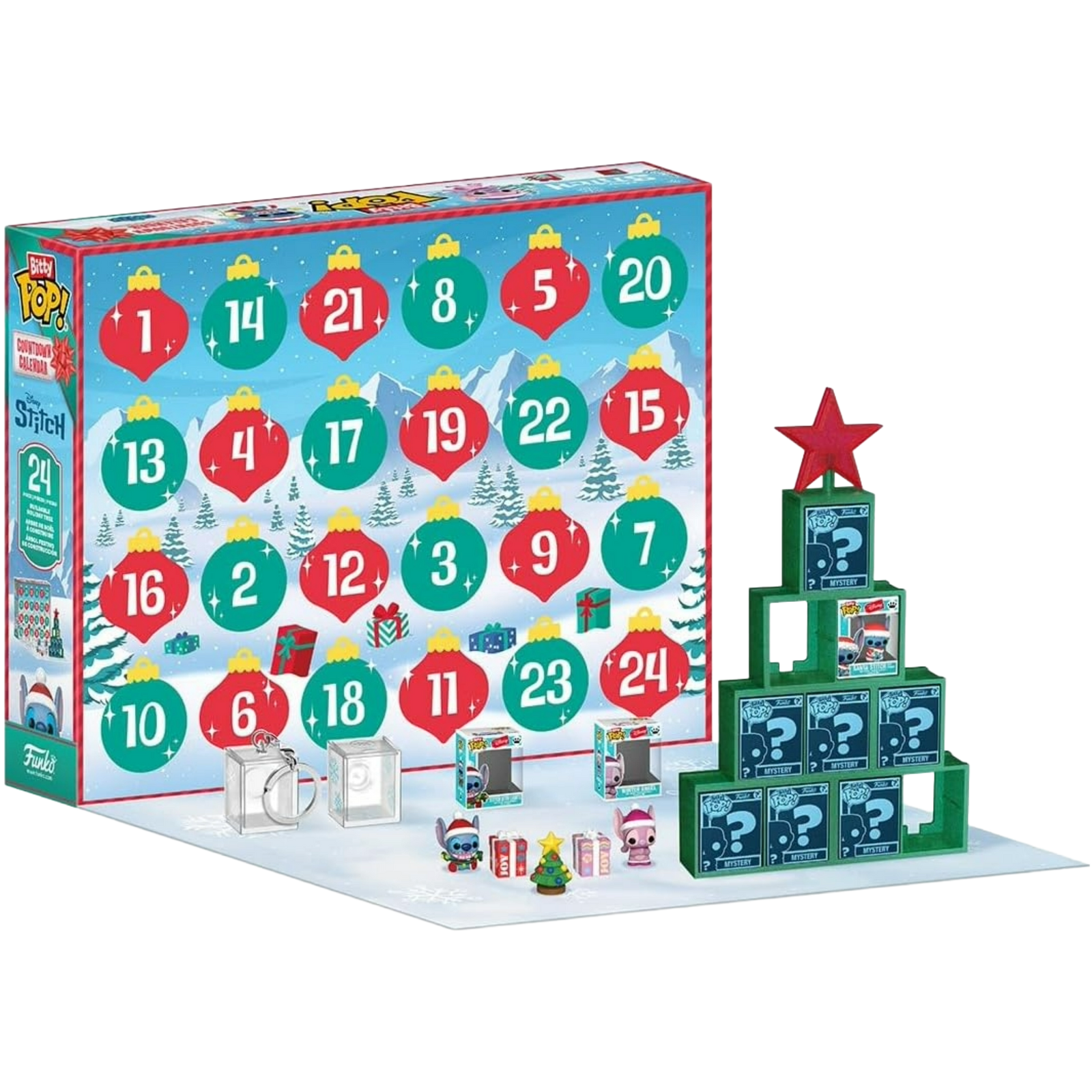 Funko Bitty Pop!: 24 Day Countdown Calendar - Holiday Stitch