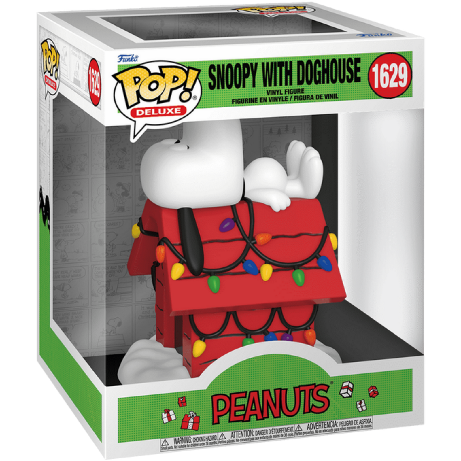 Funko Pop! Deluxe: Christmas Peanuts - Snoopy With Doghouse 1629