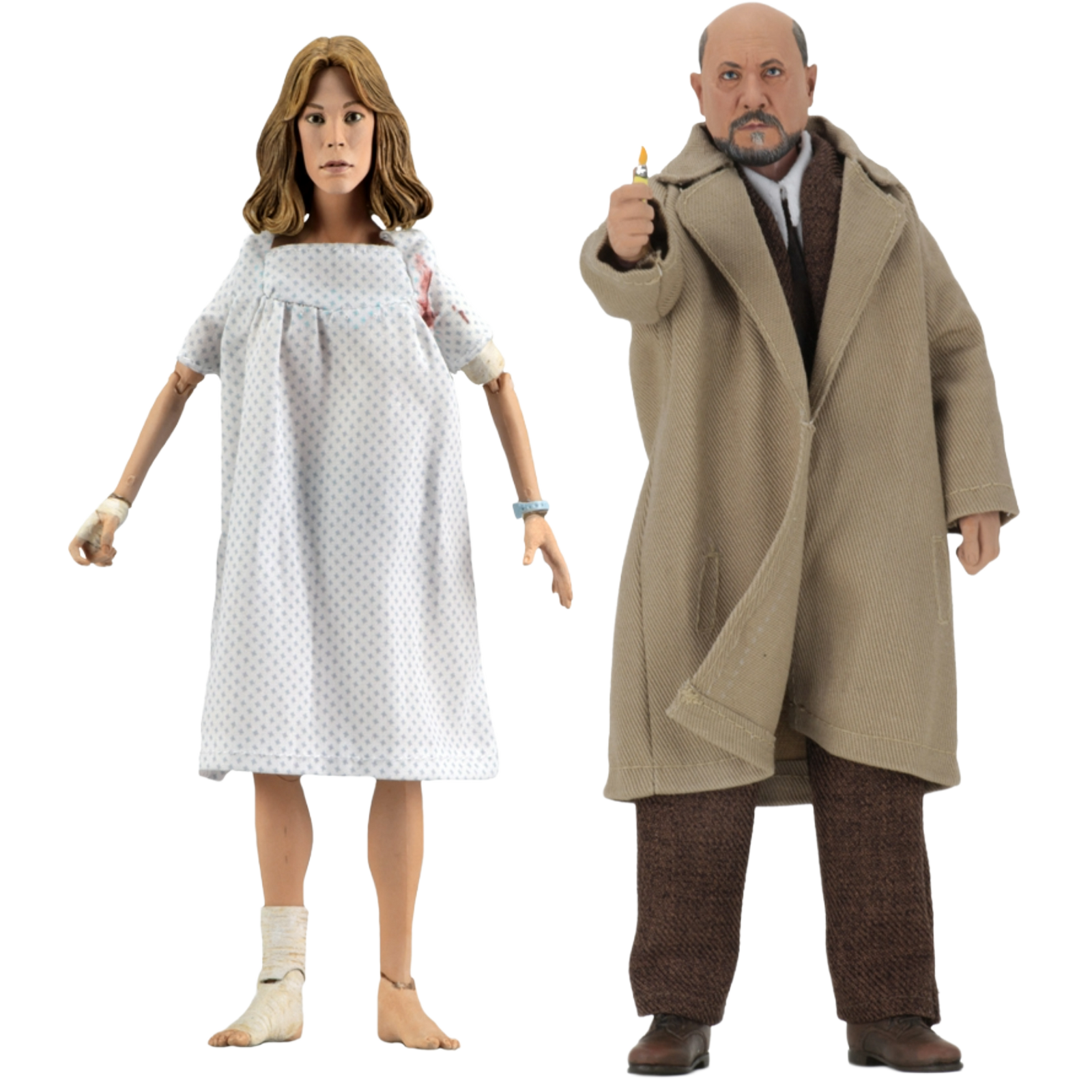 NECA Ultimate: Halloween II - Laurie Strode & Dr. Loomis (2-Pack)