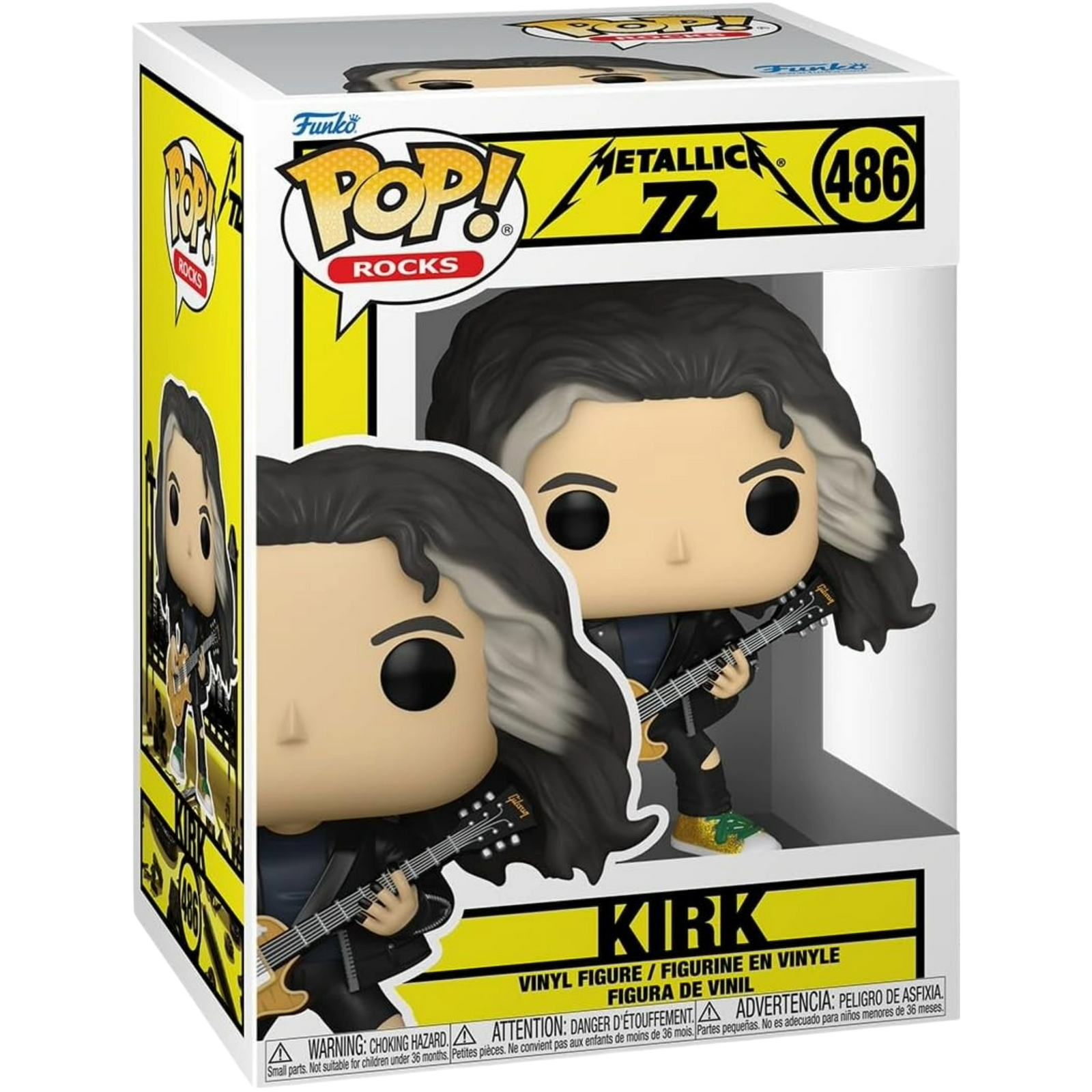 Funko Pop! Rocks: Metallica 72 - Kirk 486