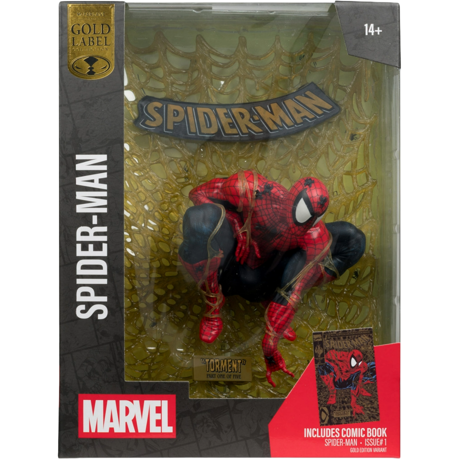 McFarlane Marvel Collection: Spider-Man #01 - Spider-Man Gold Label