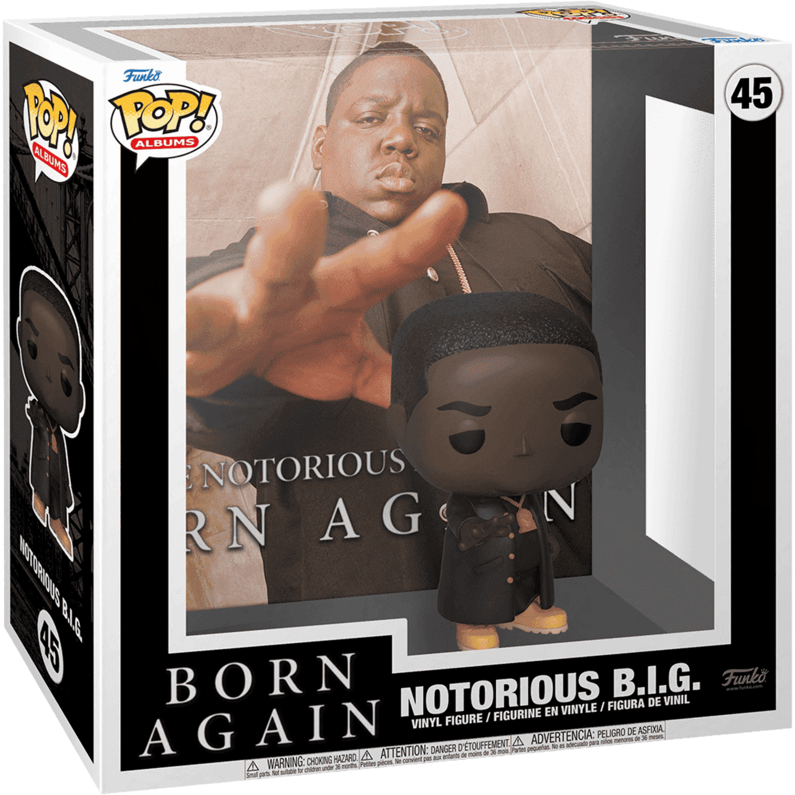 Funko Pop! Albums: Notorious B.I.G. - Born Again 45