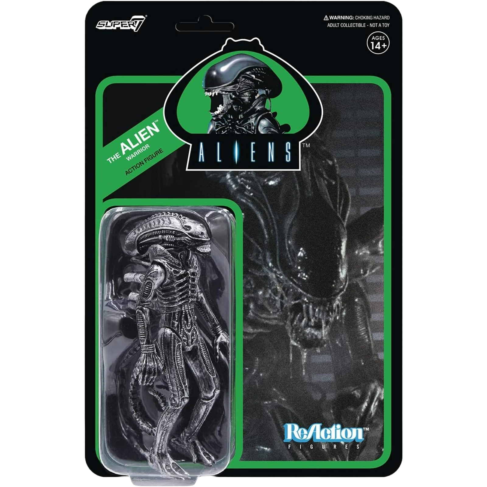 Super 7 / ReAction: Aliens - The Alien Warrior