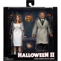 NECA Ultimate: Halloween II - Laurie Strode & Dr. Loomis (2-Pack)