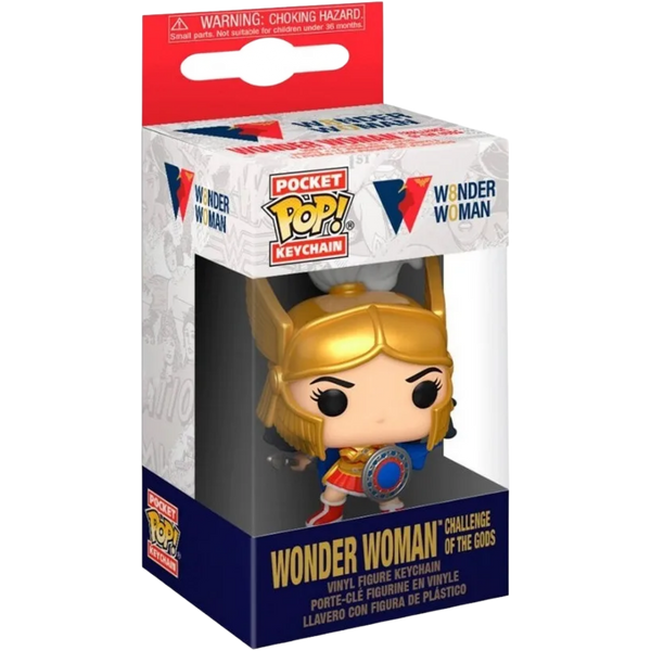 Funko Pop! Keychain: Wonder Woman 80th - Wonder Woman Challenge Of The Gods
